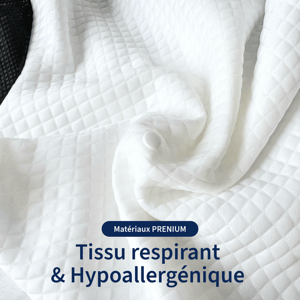 SANCTUM — Le Coussin Ergonomique Haute Couture du Corps
