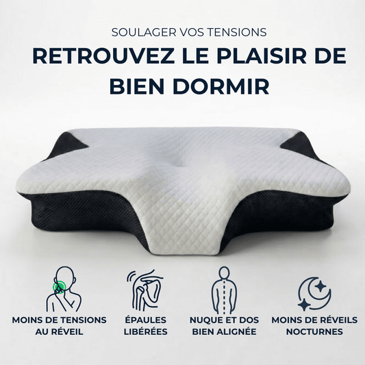 SANCTUM — Le Coussin Ergonomique Haute Couture du Corps